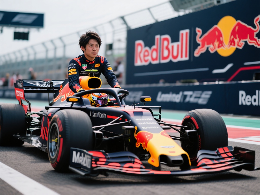 通过这次路演，角田裕毅的赛场风采及红牛品